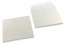 White coloured mother-of-pearl envelopes - 155 x 155 mm | Bestbuyenvelopes.com