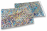 Coloured metallic foil envelopes silver holographic - 162 x 229 mm | Bestbuyenvelopes.com