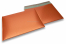 ECO matt metallic bubble envelopes - orange 320 x 425 mm | Bestbuyenvelopes.com
