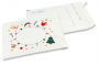 White Christmas bubble envelopes - Christmas Decorations