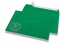 Coloured Christmas envelopes - Green, with snowman | Bestbuyenvelopes.com