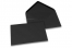 Coloured greeting card envelopes - black, 125 x 175 mm | Bestbuyenvelopes.com