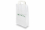 Christmas paper carrier bags white - Sleigh green | Bestbuyenvelopes.com