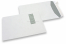 Window envelopes, white, 229 x 324 mm (C4), window on left 40 x 110 mm, window position 20 mm from the left side and 60 mm from the top, 120 gram, closure with seal strip, weight each approx. 20 g. | Bestbuyenvelopes.com