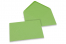 Coloured greeting card envelopes - apple green, 125 x 175 mm | Bestbuyenvelopes.com