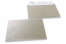 Silver coloured mother-of-pearl envelopes - 162 x 229 mm | Bestbuyenvelopes.com