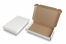 Folding shipping boxes - white | Bestbuyenvelopes.com