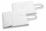 Paper carrier bags with twisted handles - white, 180 x 80 x 220 mm, 90 gr | Bestbuyenvelopes.com