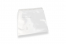Transparent plastic envelopes 160 x 160 mm | Bestbuyenvelopes.com