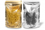 Stand up pouches metallic transparent - gold metallic, 200 x 300 x 100 mm - 1800 ml | Bestbuyenvelopes.com