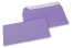 Purple coloured paper envelopes - 110 x 220 mm | Bestbuyenvelopes.com