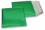 ECO metallic bubble envelopes - green 165 x 165 mm | Bestbuyenvelopes.com