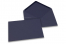 Coloured greeting card envelopes - dark blue, 133 x 184 mm | Bestbuyenvelopes.com