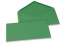 Coloured greeting card envelopes - dark green, 110 x 220 mm | Bestbuyenvelopes.com