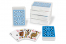 Custom playing cards international - with a bleed print + plastic box | Bestbuyenvelopes.com