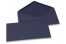 Coloured greeting card envelopes - dark blue, 110 x 220 mm | Bestbuyenvelopes.com