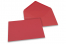 Coloured greeting card envelopes - red, 162 x 229 mm | Bestbuyenvelopes.com