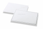 Mourning envelopes - White + double border