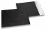 Black coloured matt metallic foil envelopes - 165 x 165 mm | Bestbuyenvelopes.com
