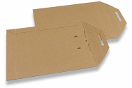 Reclosable cardboard envelopes