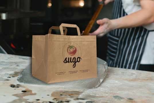  Paper carrier bags with folded handles | Bestbuyenvelopes.com