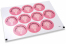 Communion envelope seals - meine erstkommunion pink cross | Bestbuyenvelopes.com