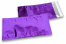 Coloured metallic foil envelopes purple - 114 x 229 mm | Bestbuyenvelopes.com
