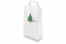 Christmas paper carrier bags white - Christmas tree green | Bestbuyenvelopes.com
