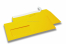 Butter cup yellow, coloured window envelopes Hello, 110 x 220 mm (DL), window on the left, windowsize 45 x 90 mm, windowposition 20 mm from the left / 15 mm from the bottom, peal and seal closure, 120 gram coloured paper | Bestbuyenvelopes.com