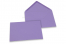 Coloured greeting card envelopes - purple, 114 x 162 mm | Bestbuyenvelopes.com