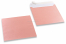 Baby pink coloured mother-of-pearl envelopes - 170 x 170 mm | Bestbuyenvelopes.com