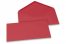 Coloured greeting card envelopes - red, 110 x 220 mm | Bestbuyenvelopes.com