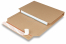 Book packaging - close the packaging with the seal strip - brown | Bestbuyenvelopes.com