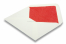 Lined ivory white envelopes - red lined | Bestbuyenvelopes.com