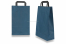 Paper carrier bags with folded handles - blue | Bestbuyenvelopes.com