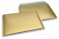 ECO matt metallic bubble envelopes - gold 235 x 325 mm | Bestbuyenvelopes.com