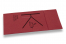 Airlaid napkins - burgundy with print (example) | Bestbuyenvelopes.com