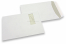 Window envelopes, white, 220 x 312 mm (EA4), window on left 40 x 110 mm, window position 20 mm from the left side and 50 mm from the top, 120 gram, gummed closure, weight each approx. 18 g. | Bestbuyenvelopes.com
