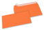Orange coloured paper envelopes - 110 x 220 mm | Bestbuyenvelopes.com