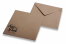 Wedding envelopes - Brown + save the date | Bestbuyenvelopes.com