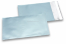 Ice blue coloured matt metallic foil envelopes - 114 x 162 mm | Bestbuyenvelopes.com
