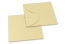 Pochette-style envelopes - Champagne | Bestbuyenvelopes.com