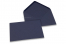 Coloured greeting card envelopes - dark blue, 125 x 175 mm | Bestbuyenvelopes.com