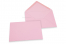 Coloured greeting card envelopes - light pink, 114 x 162 mm | Bestbuyenvelopes.com