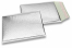 ECO metallic bubble envelopes - silver 180 x 250 mm | Bestbuyenvelopes.com