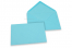 Coloured greeting card envelopes - sky blue, 114 x 162 mm | Bestbuyenvelopes.com