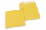 Buttercup yellow coloured paper envelopes - 160 x 160 mm | Bestbuyenvelopes.com