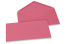 Coloured greeting card envelopes - pink, 110 x 220 mm | Bestbuyenvelopes.com
