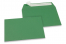 Dark green coloured paper envelopes - 114 x 162 mm | Bestbuyenvelopes.com