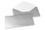 Coloured greeting card envelopes - silver, 110 x 220 mm | Bestbuyenvelopes.com